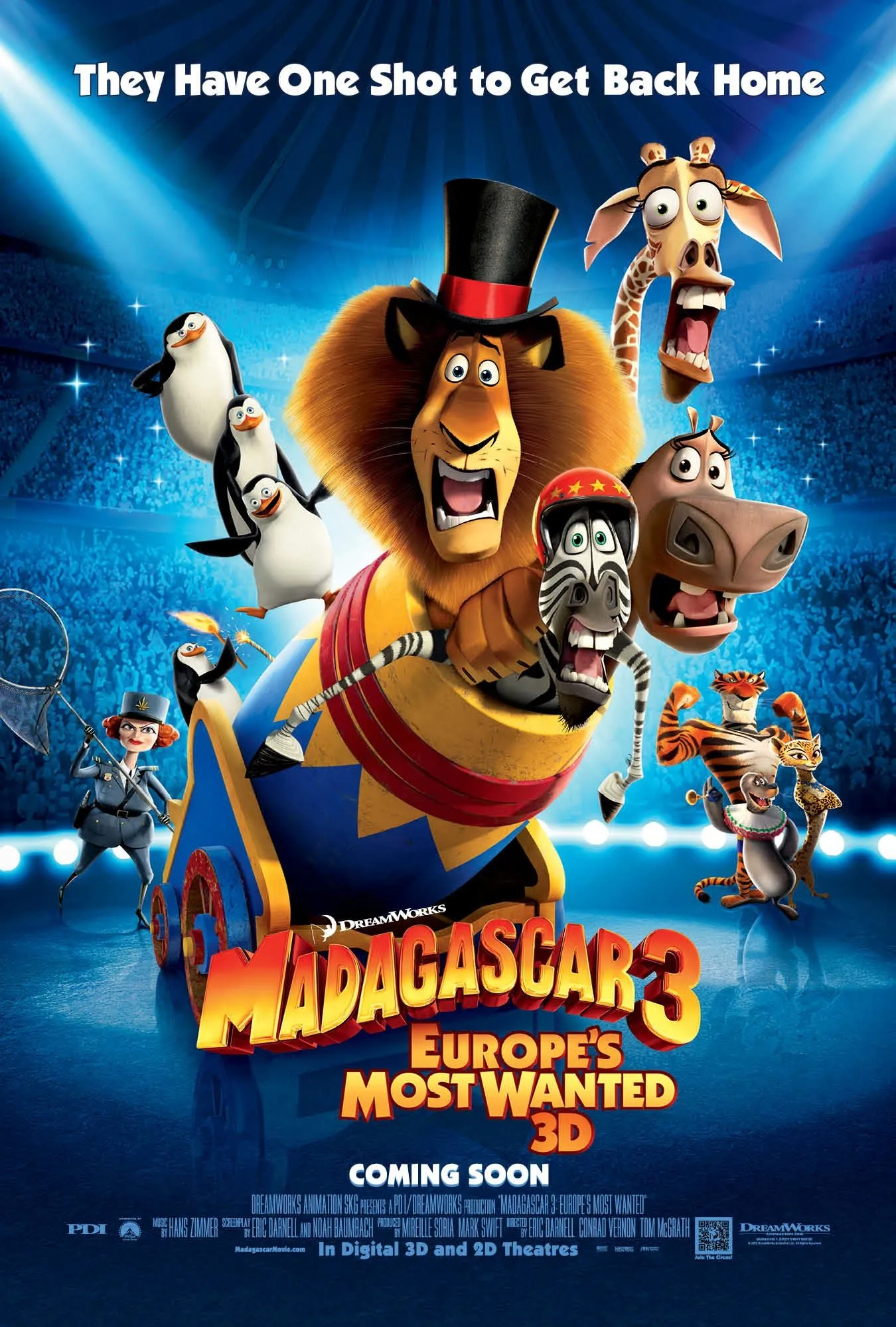 მადაგასკარი 3 (ქართულად) / Madagascar 3: Europe's Most Wanted ქართულად 2026 / madagaskari 3 qartulad