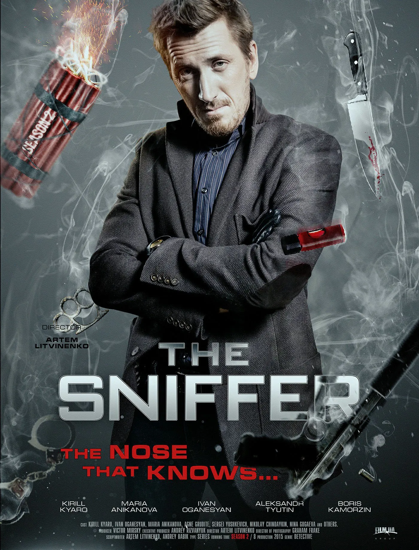 მყნოსავი სეზონი 3 (ქართულად) / The Sniffer Season 3 (Нюхач) ქართულად 2026 / mqnosavi sezoni 3 qartulad